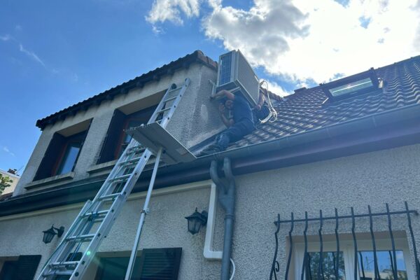 Mise en place de pompe à chaleur Daikin